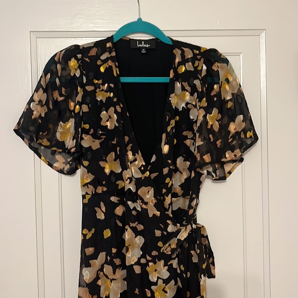 Lulus floral wrap maxi dres - Picture 2 of 4